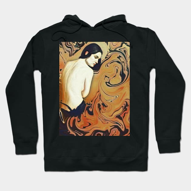 Woman Hoodie by Cats hope